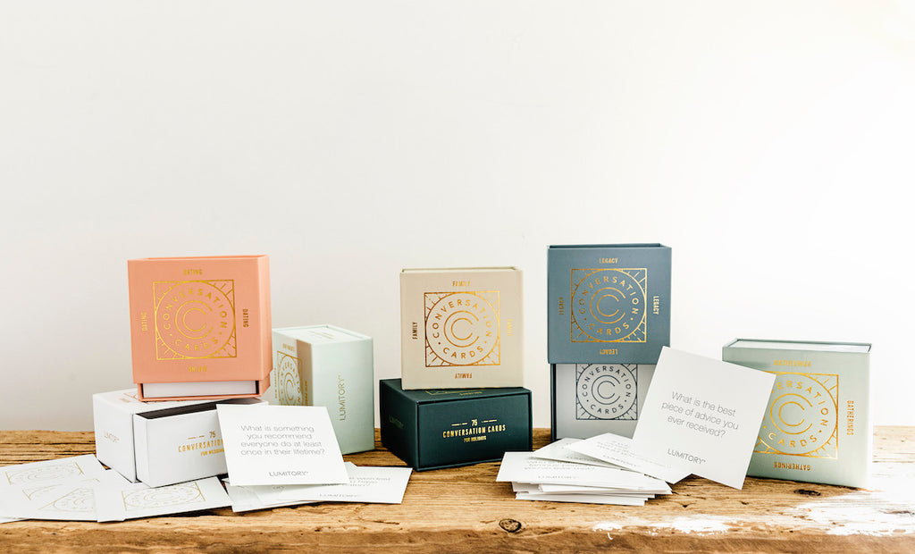 7 Boxes of Lumitory Conversation Cards