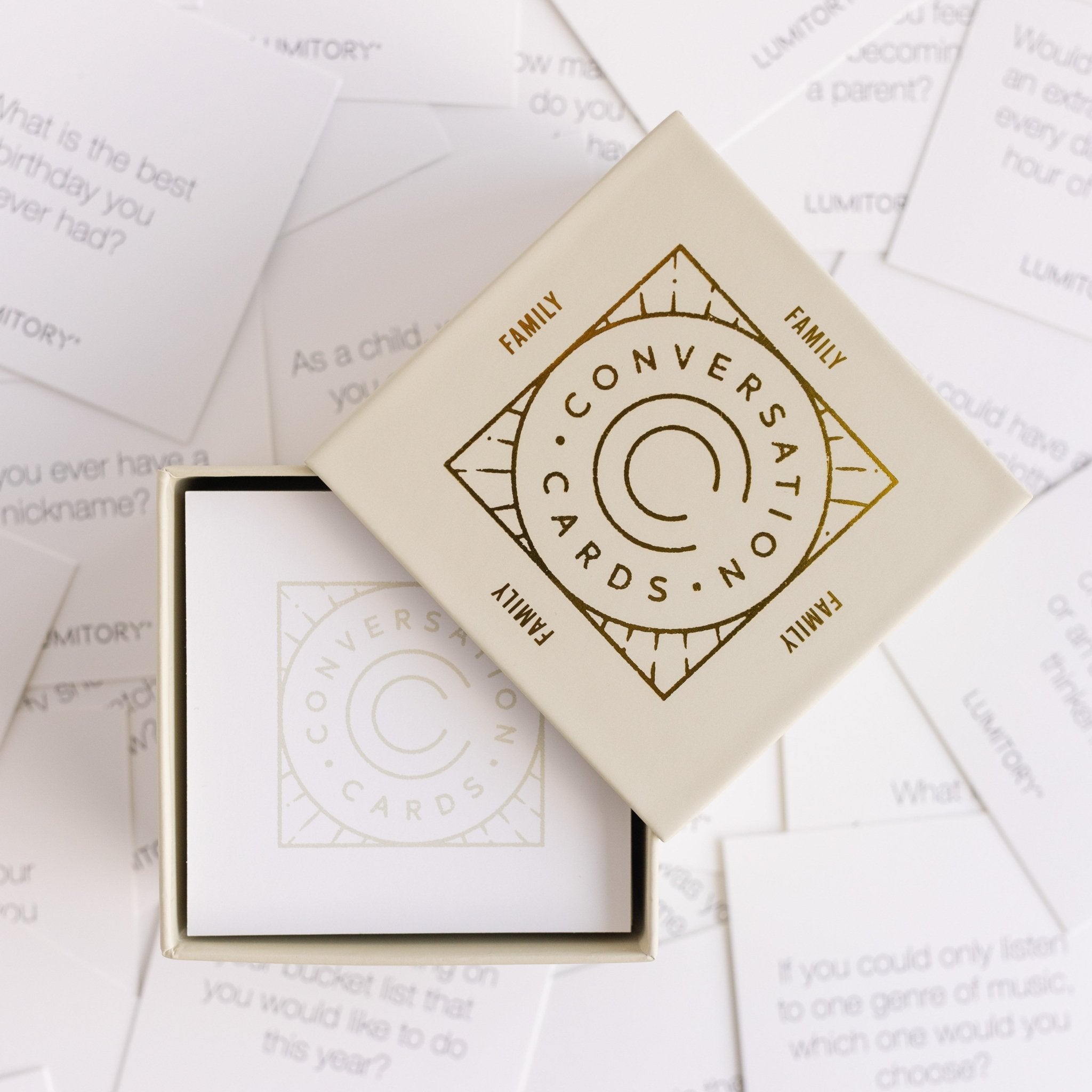 Family Conversation Cards - Lumitory