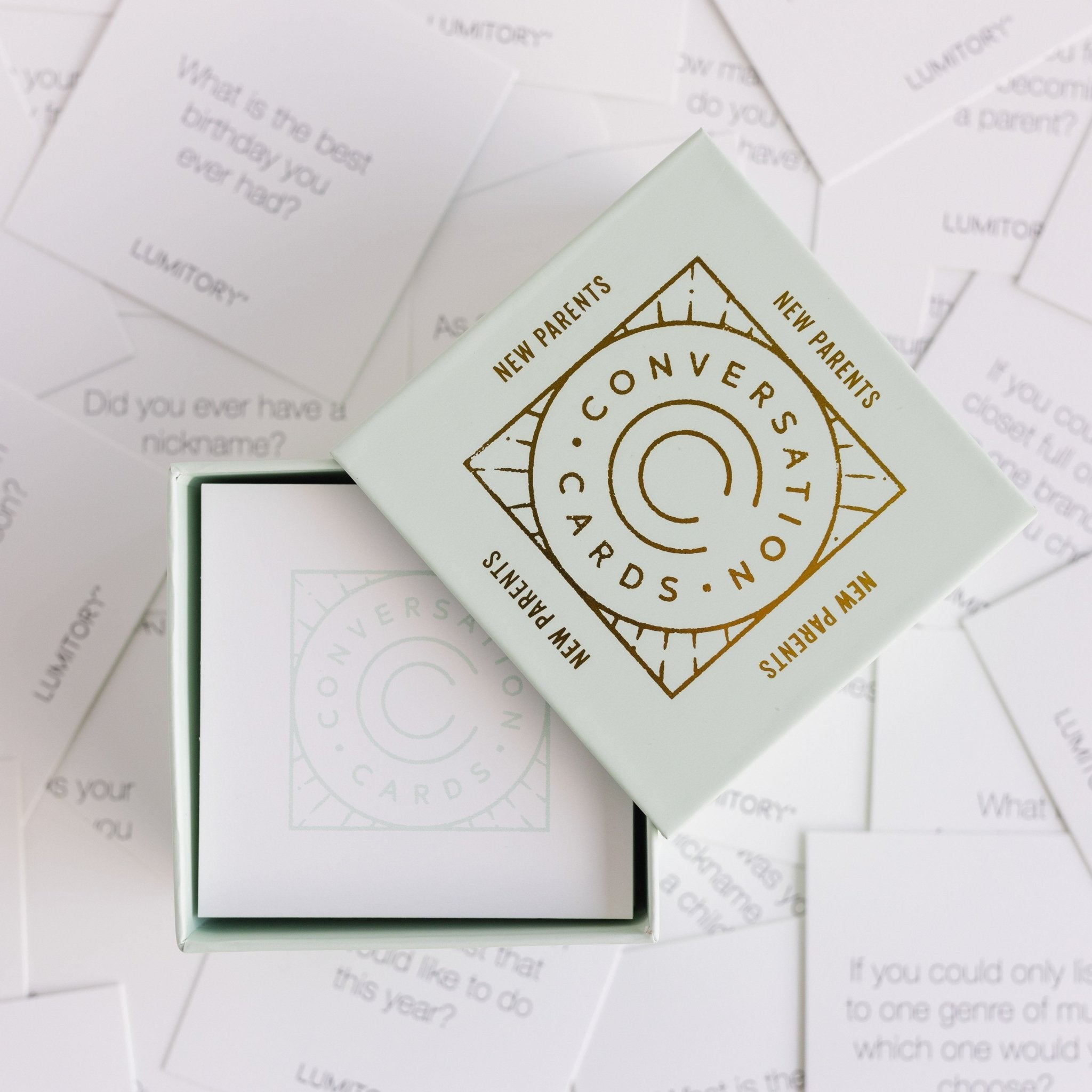 New Parents Conversation Cards - Lumitory