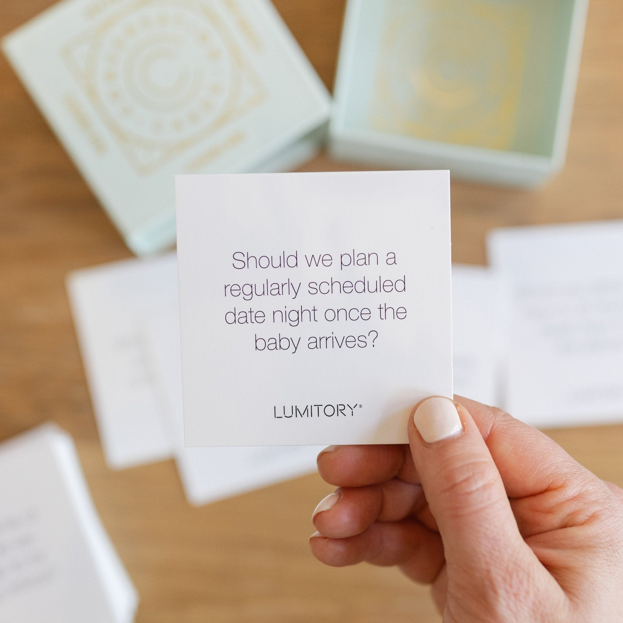 New Parents Conversation Cards - Lumitory