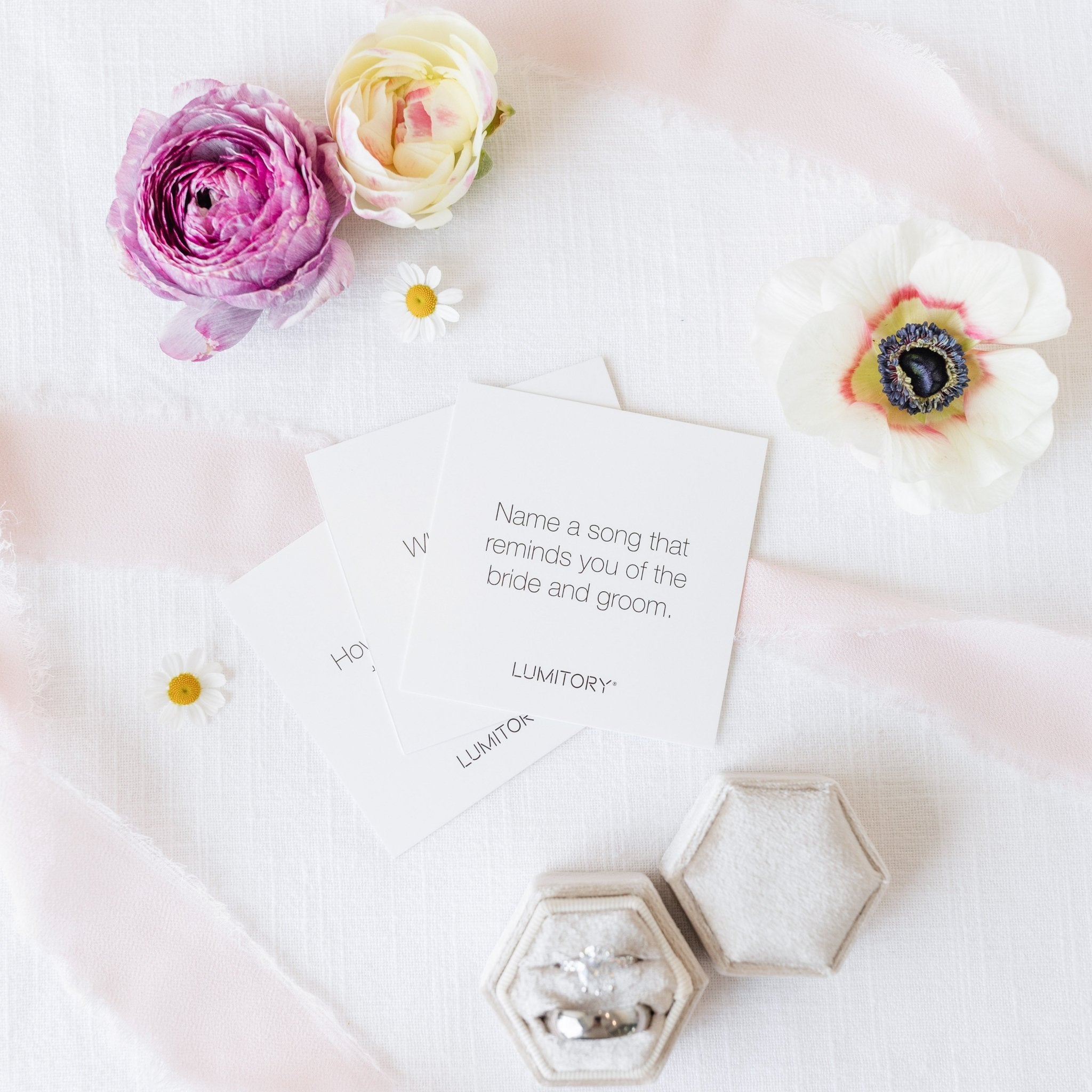 Wedding Conversation Cards - Lumitory