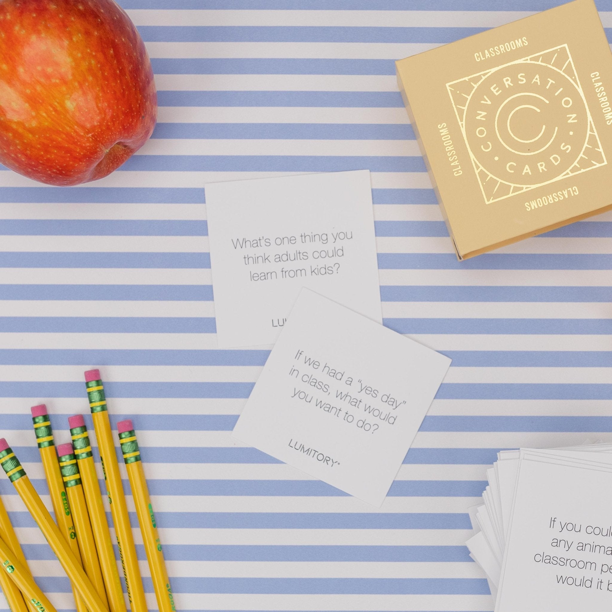 Classroom Conversation Cards - Lumitory