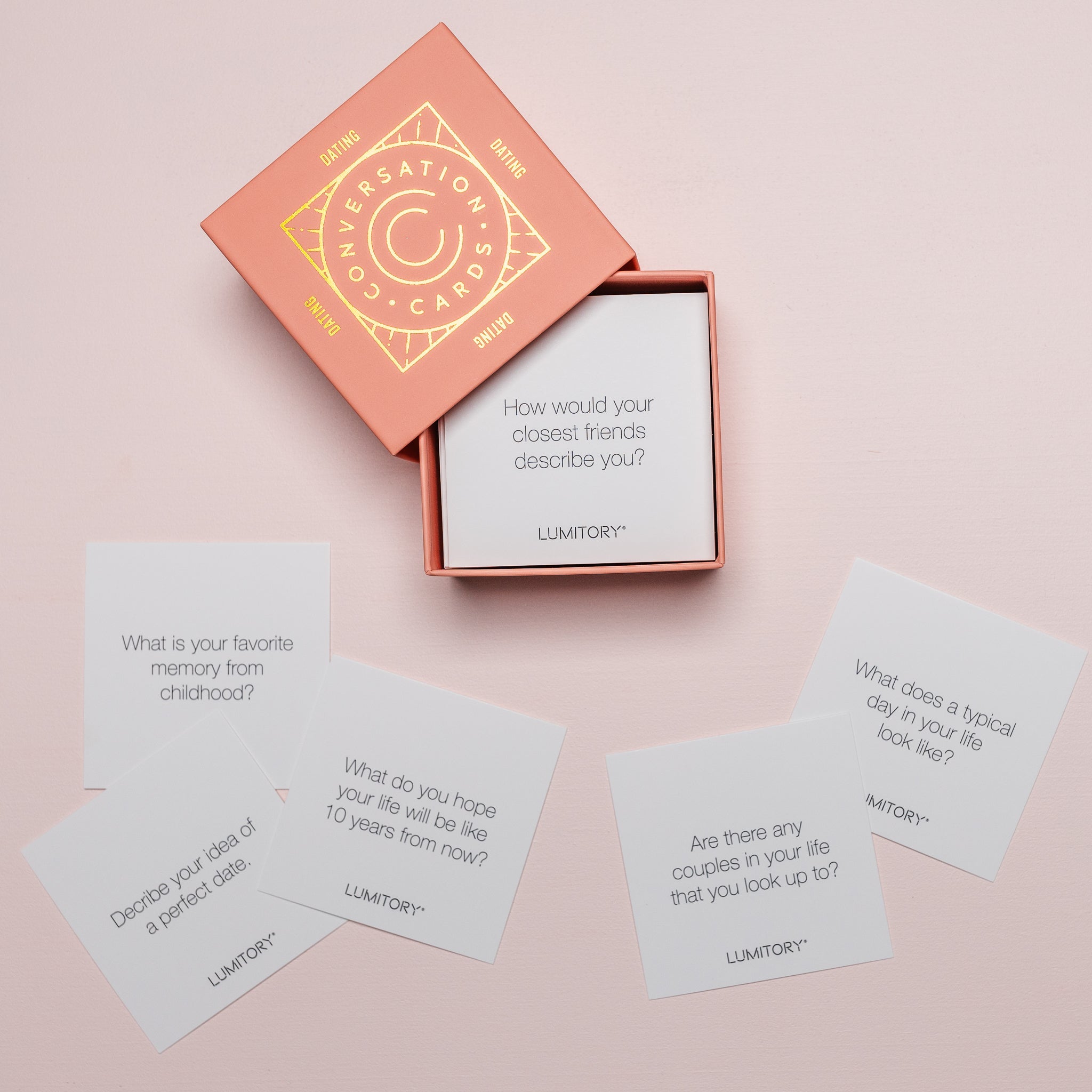 Dating Conversation Cards - Lumitory