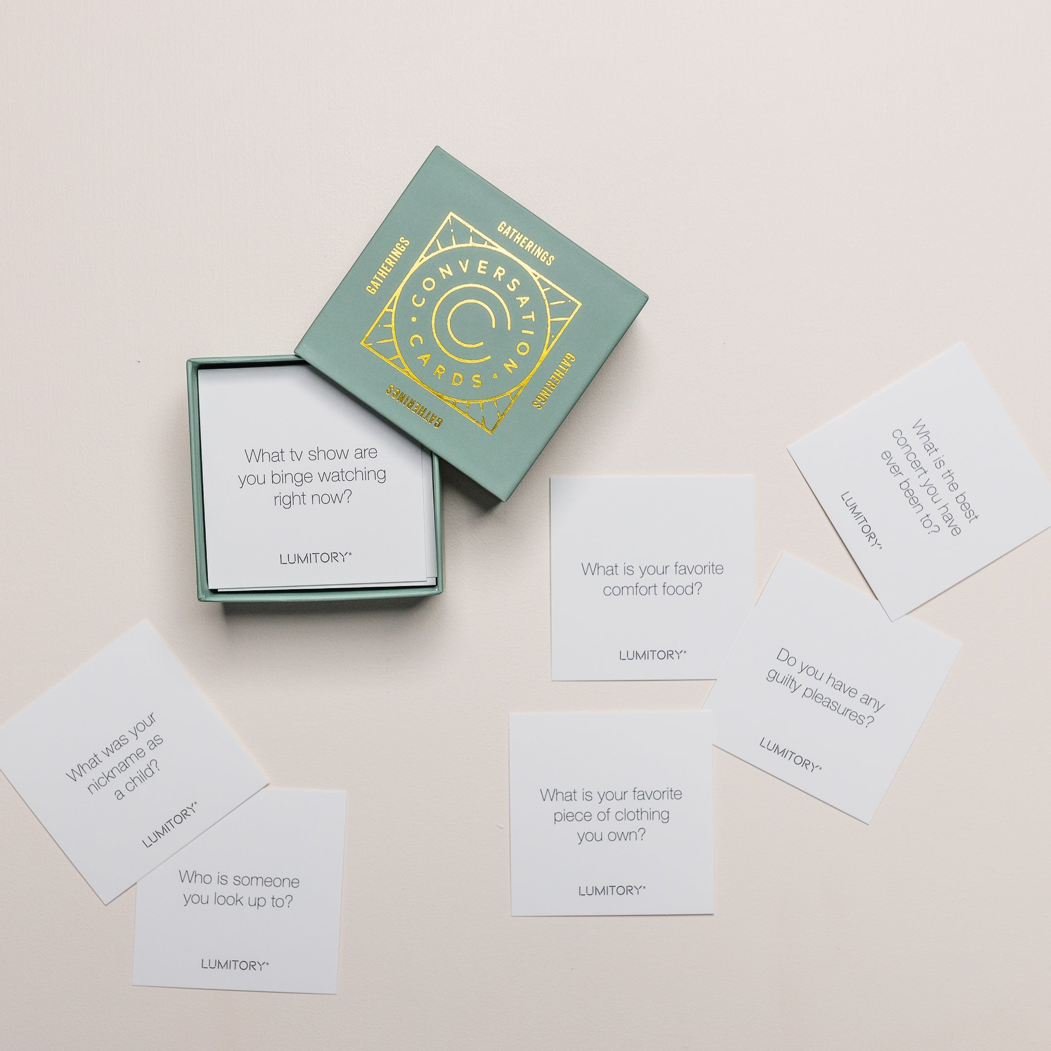 Gathering Conversation Cards - Lumitory