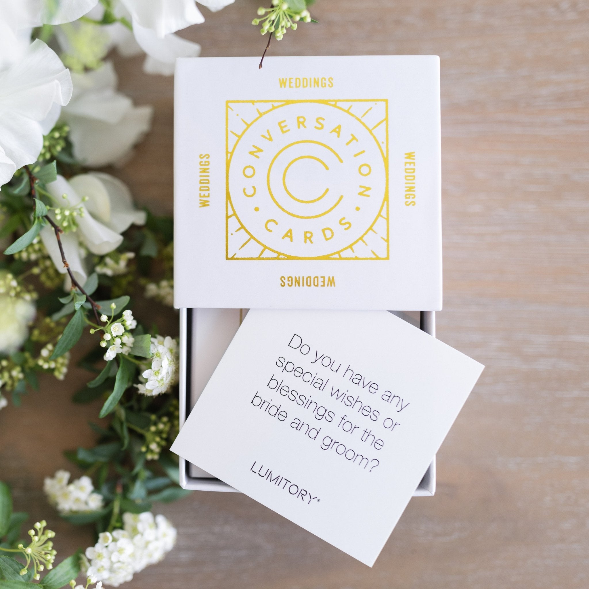 Wedding Conversation Cards - Lumitory