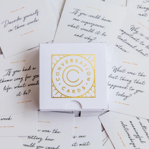 Lumitory Gold Foil Conversation Cards Set of 50