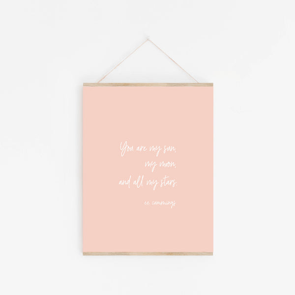 Print: You Are My Sun