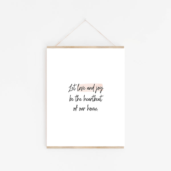 Print: Love and Joy