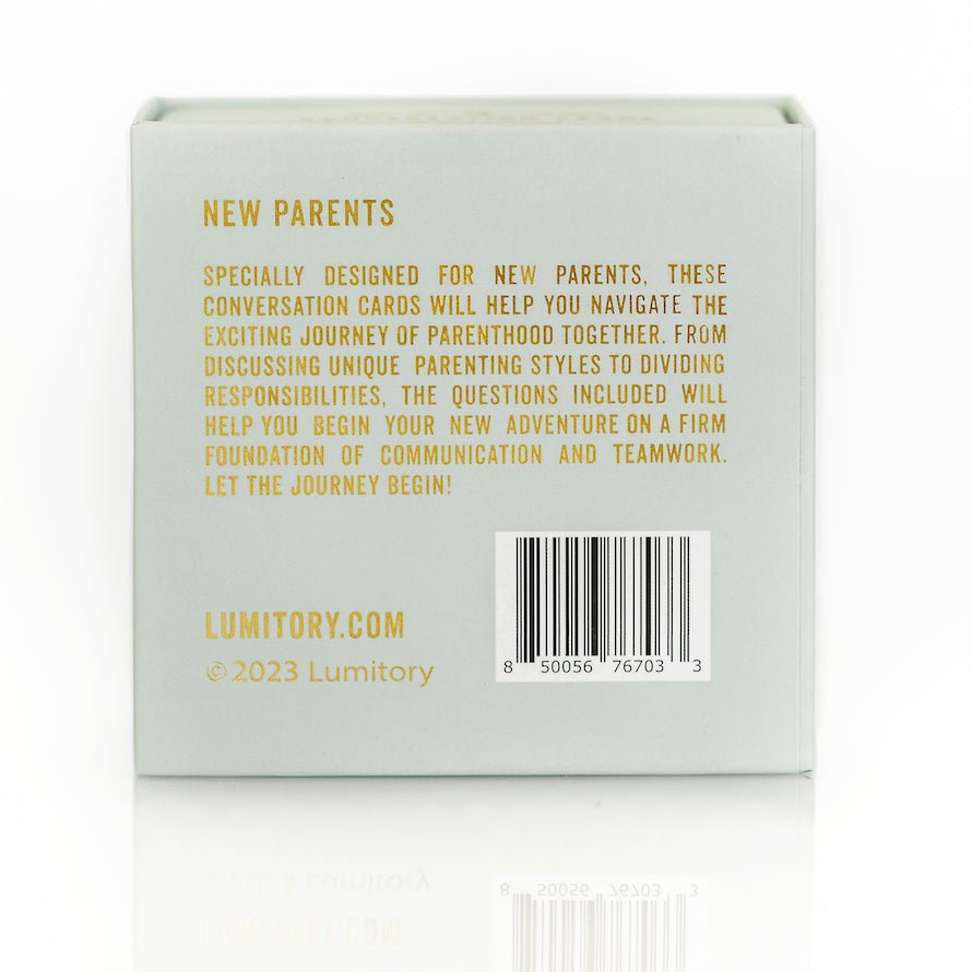 New Parents Conversation Cards - Lumitory