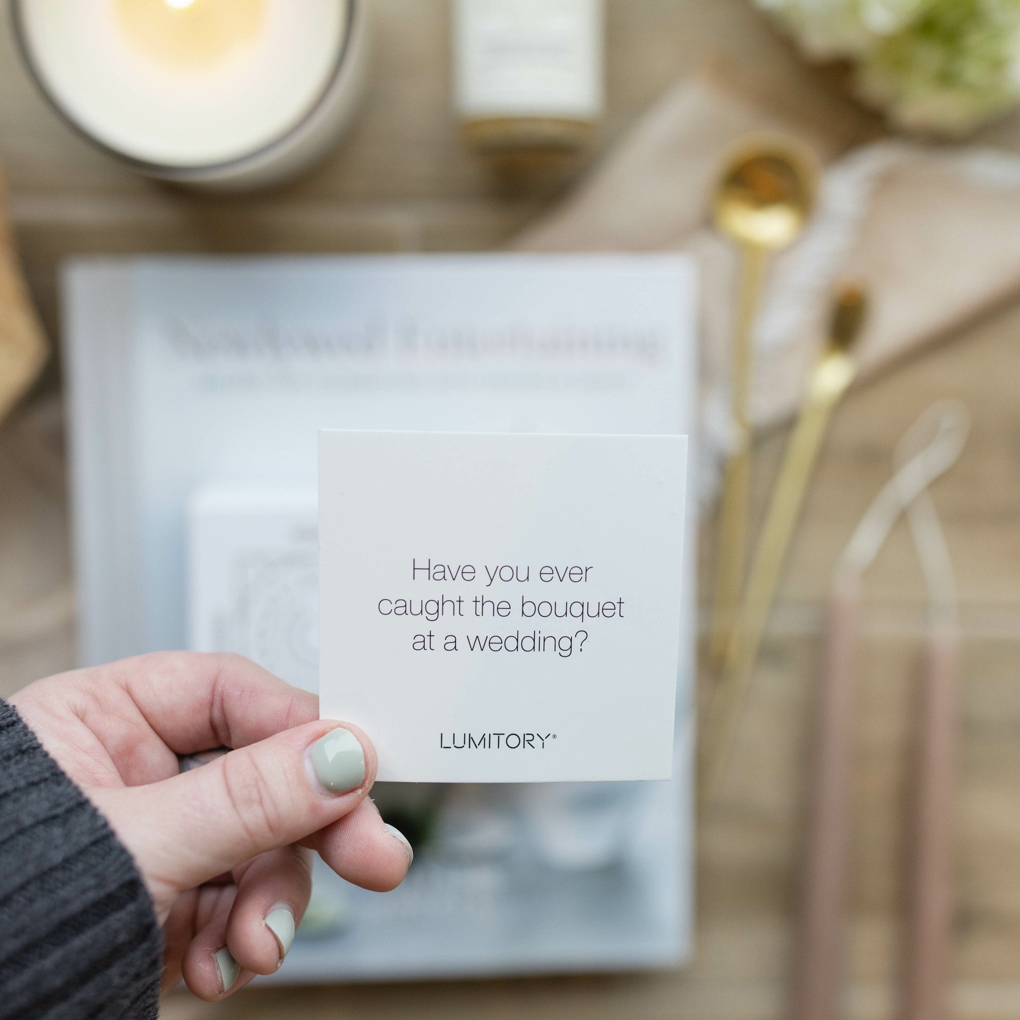Wedding Conversation Cards - Lumitory